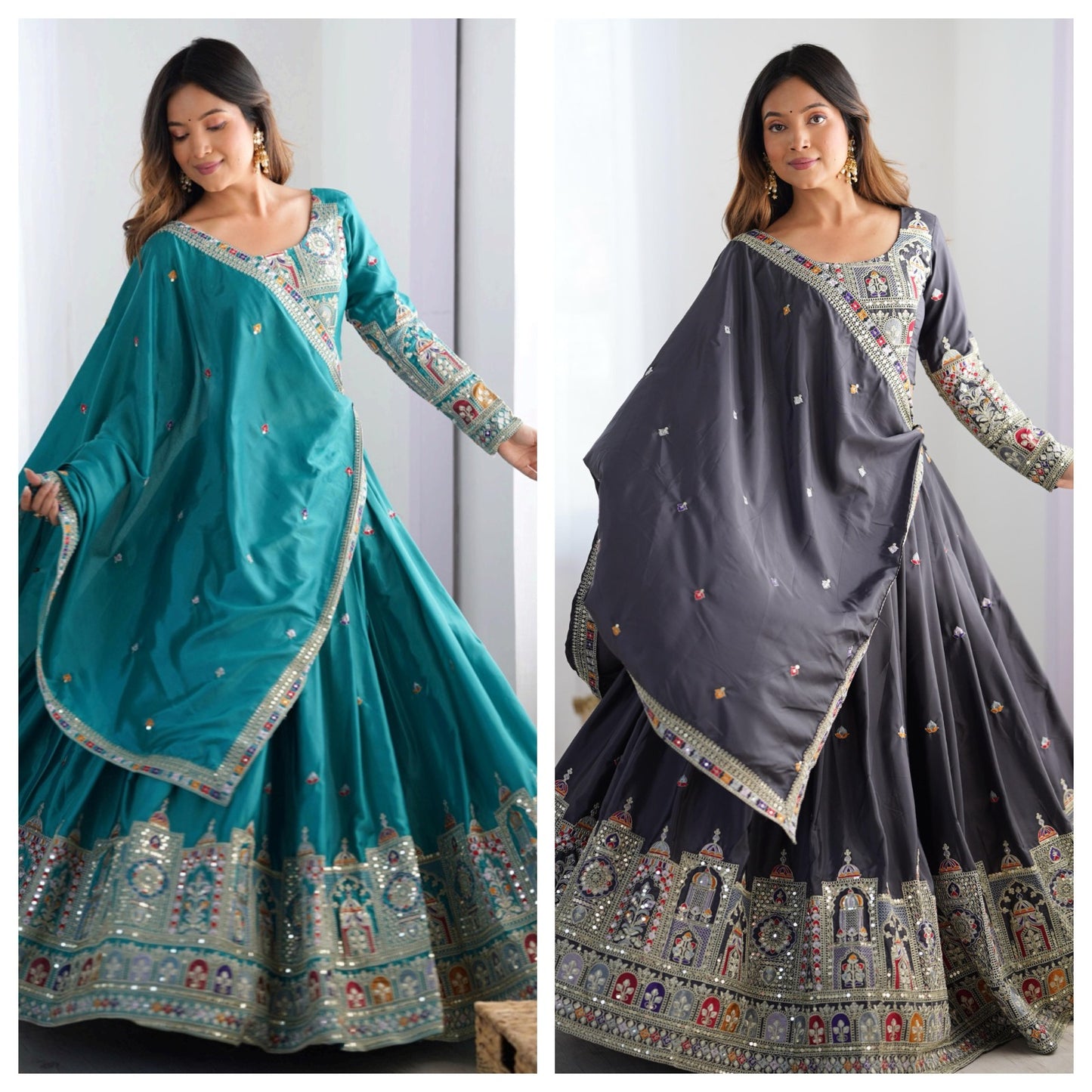 Wedding Special Coding Dori With Thread & Sequence Work Lehenga Choli