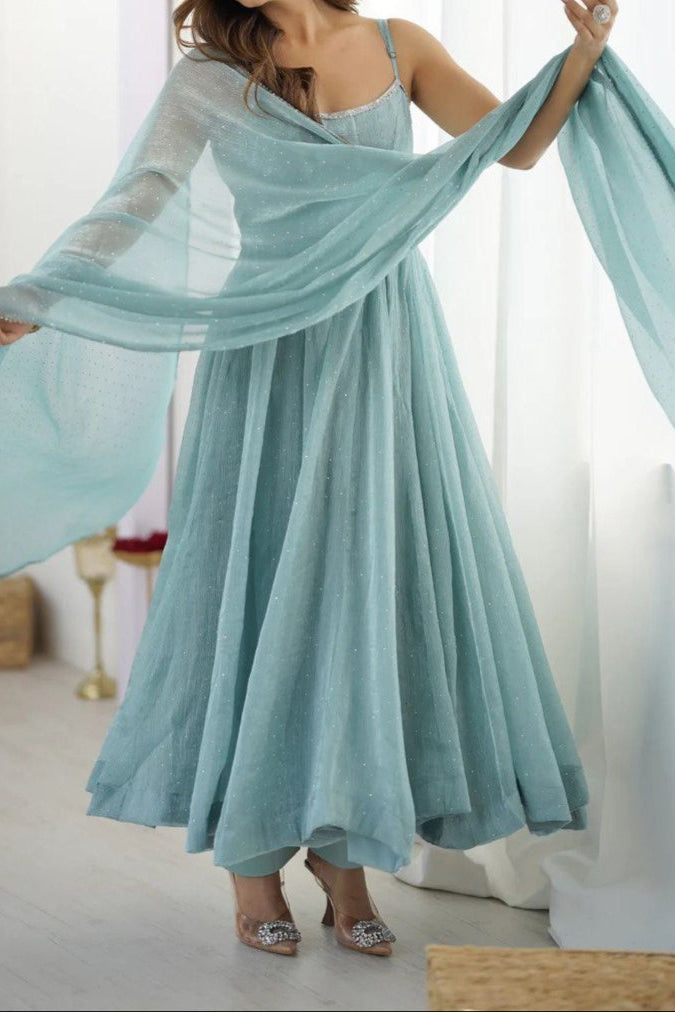 Wedding Special Fully Stitched Anarkali Suit Set