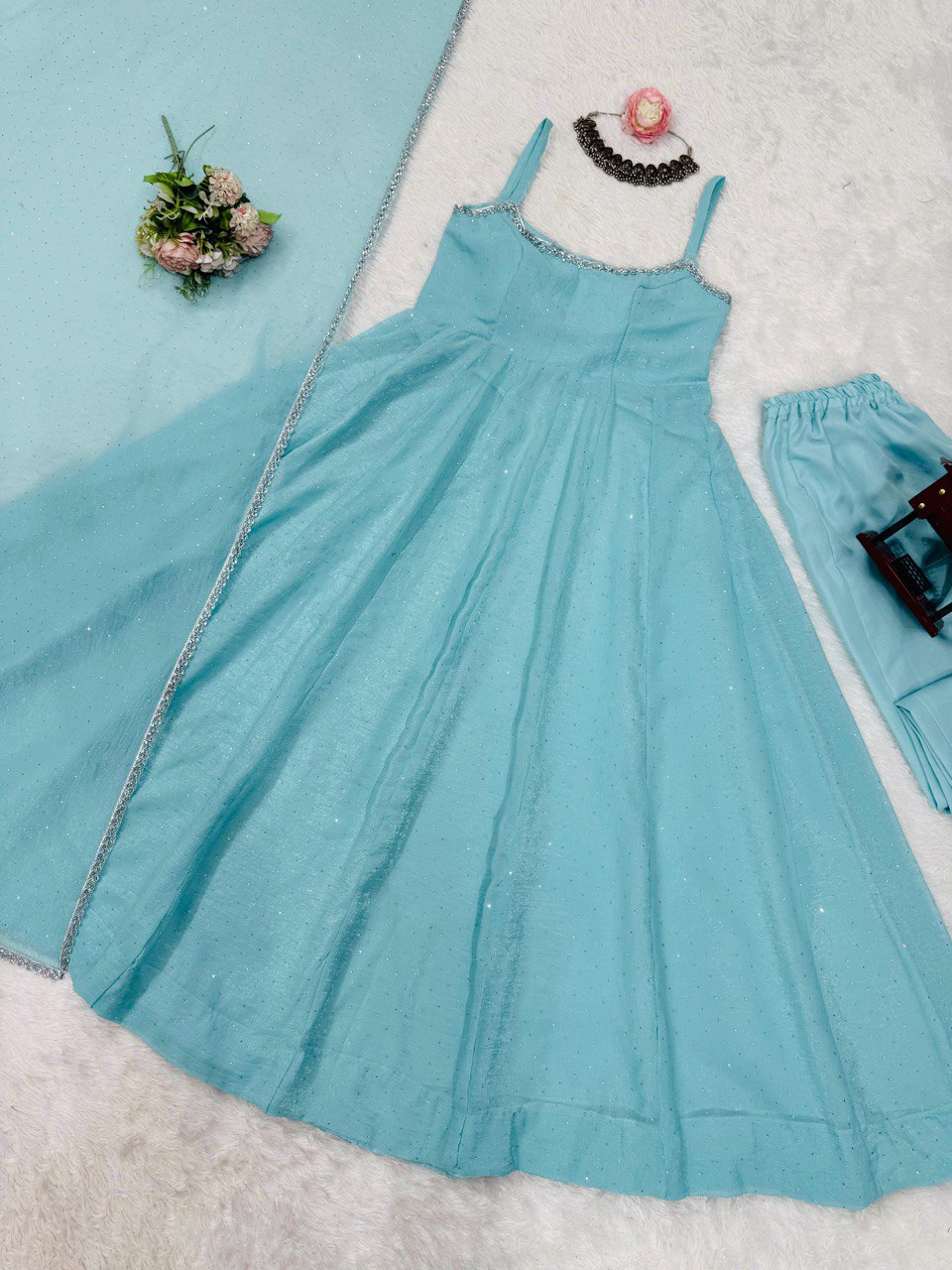 Wedding Special Fully Stitched Anarkali Suit Set