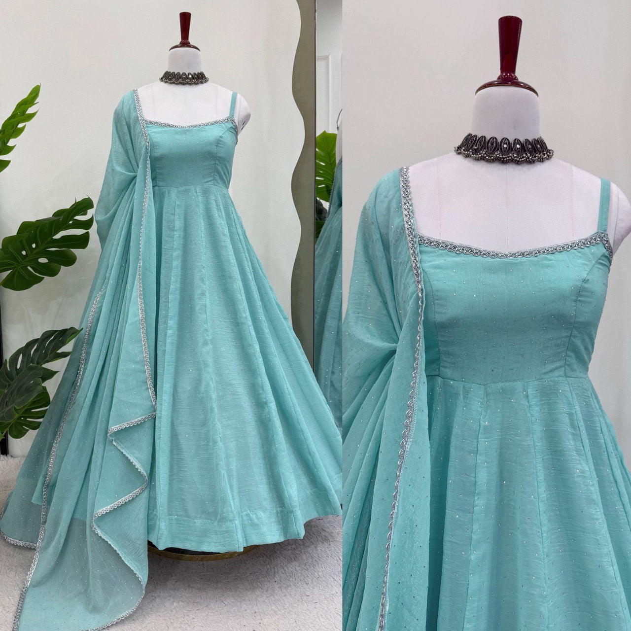 Wedding Special Fully Stitched Anarkali Suit Set