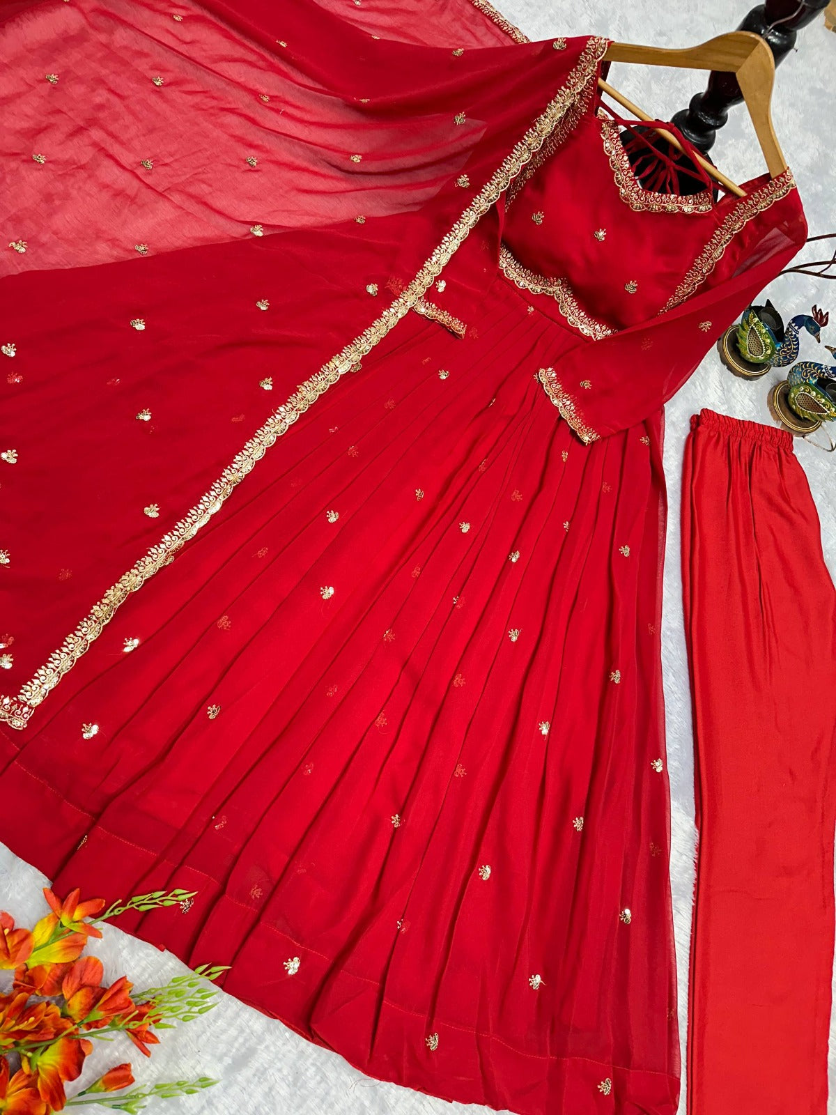 Designer Wedding Special Anarkali Suit Set