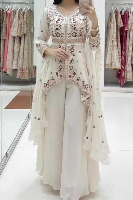 Exclusive & Trendy For Wedding Season Our Designer Plazzo Set