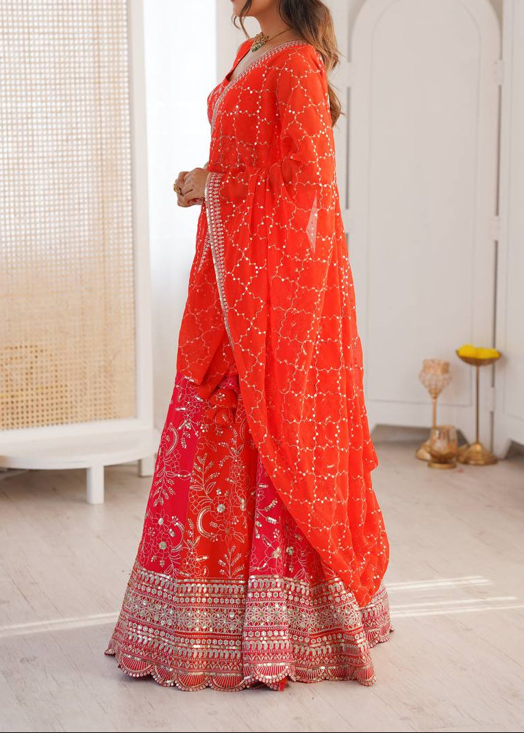 Wedding Function Wear Sequence Work Lehenga Choli
