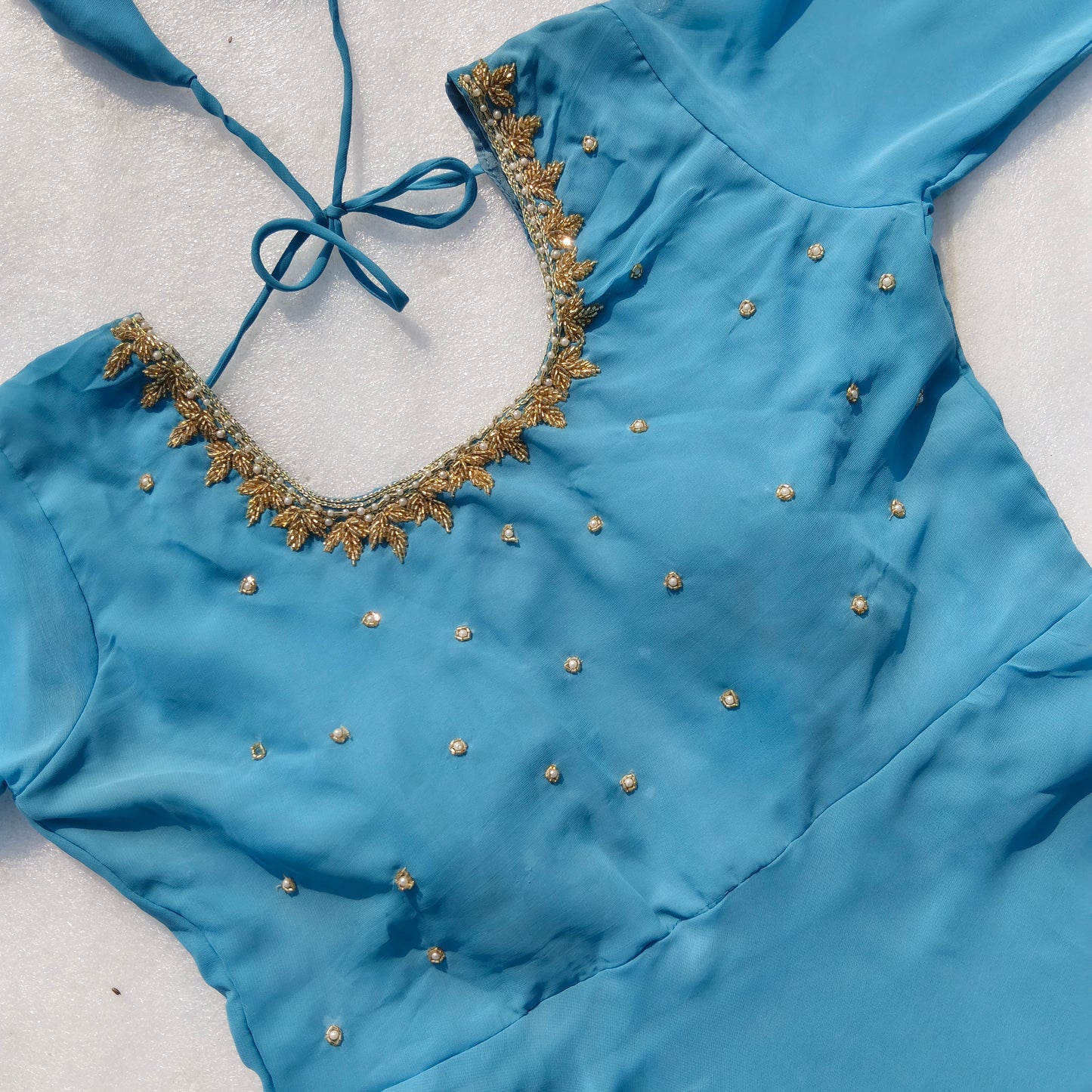 Presenting Party Wear Designer handwork Anarkali Suit Set