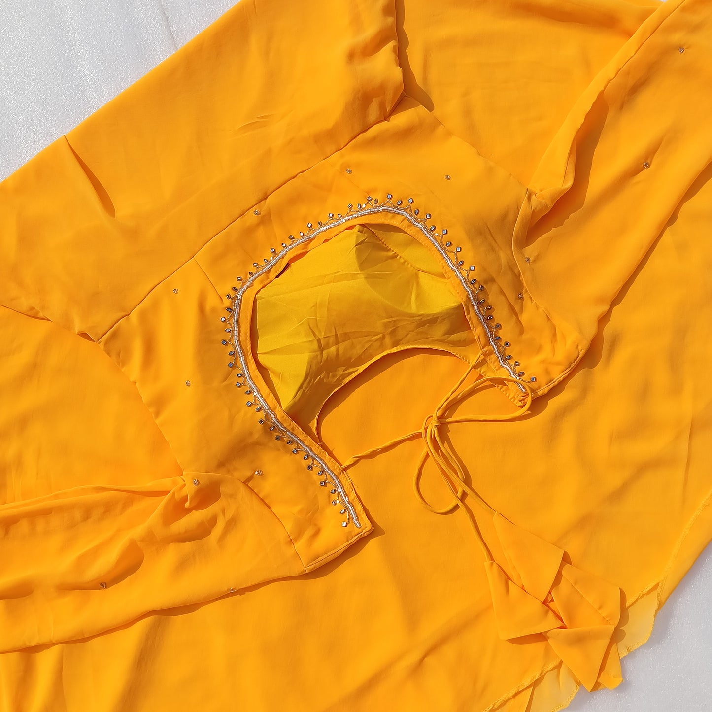 Launching New Designer Haldi Special Handwork Anarkali Pent & Dupatta