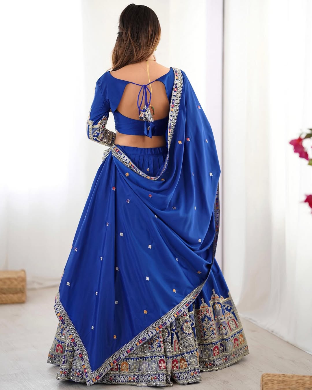 Wedding Special Coding Dori With Thread & Sequence Work Lehenga Choli