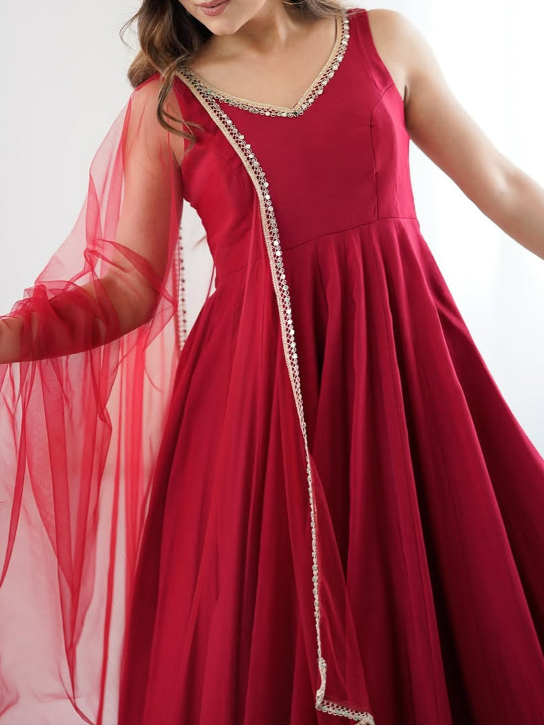 Beautiful Fancy Designer Anarkali Suit