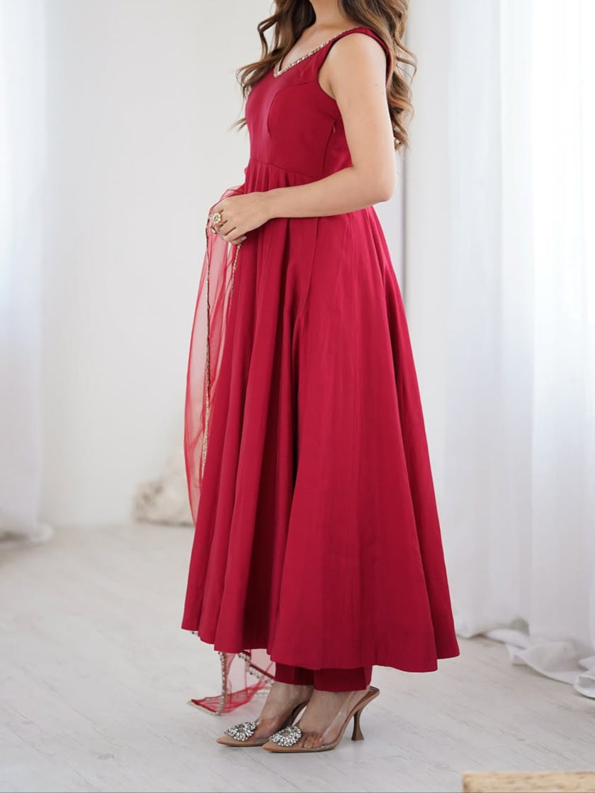 Beautiful Fancy Designer Anarkali Suit