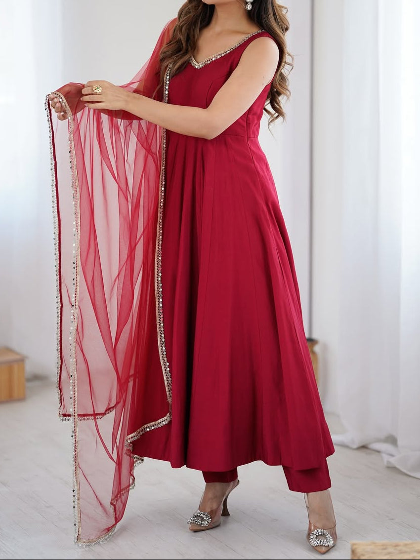 Beautiful Fancy Designer Anarkali Suit