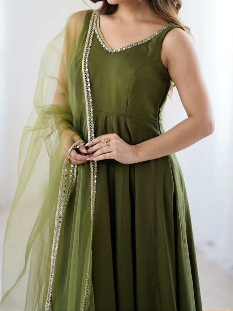 Beautiful Fancy Designer Anarkali Suit