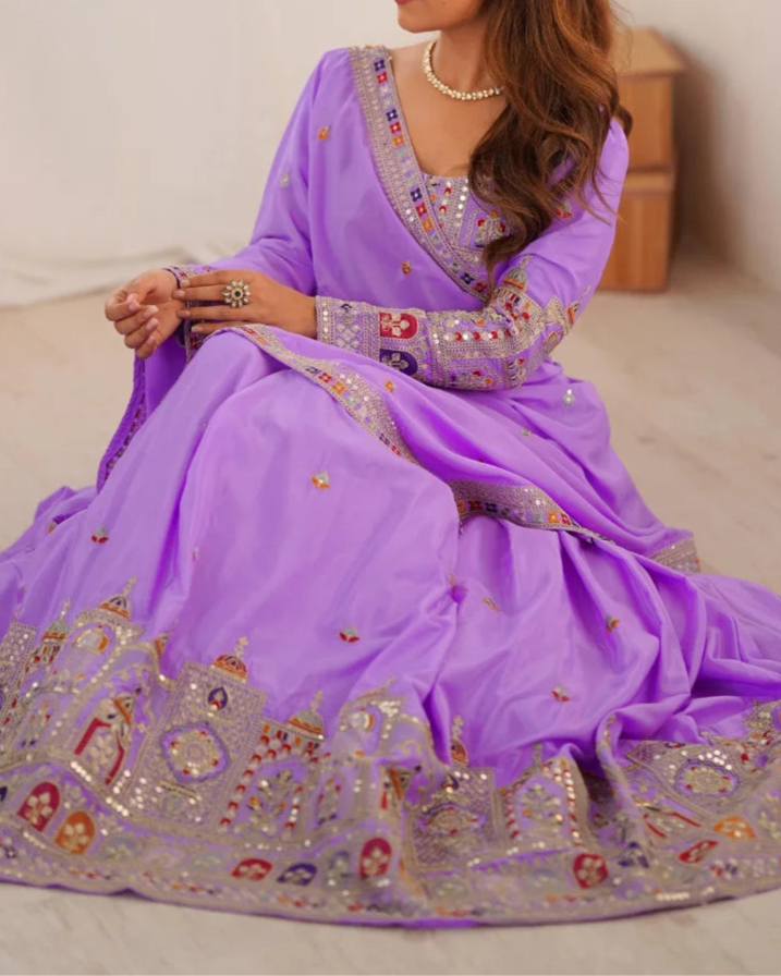 Wedding Special Coding Dori With Thread & Sequence Work Lehenga Choli