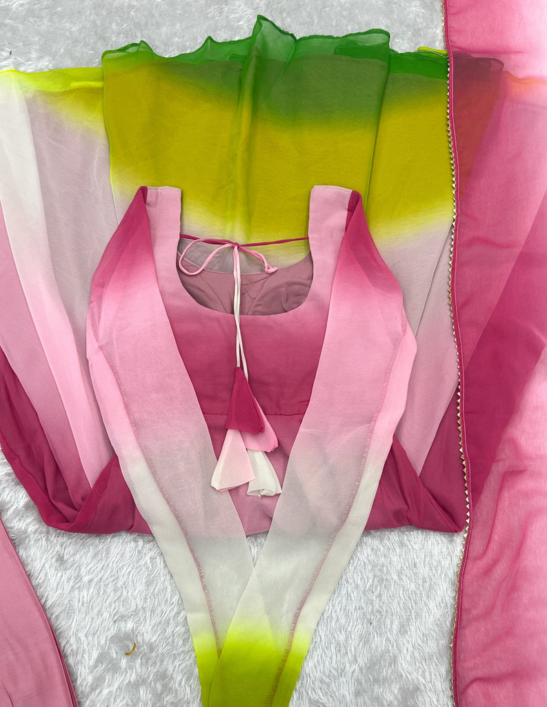 Most Trendy Padding Fabric Fully Flair Anarkali Set